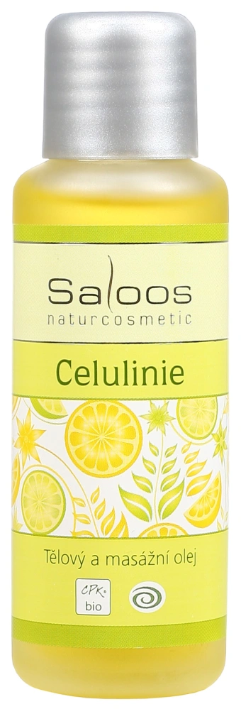 Masážní a tělový olej Saloos Celulinie 50 ml